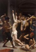Adolphe William Bouguereau The Flagellation of Christ (mk26) oil painting on canvas
